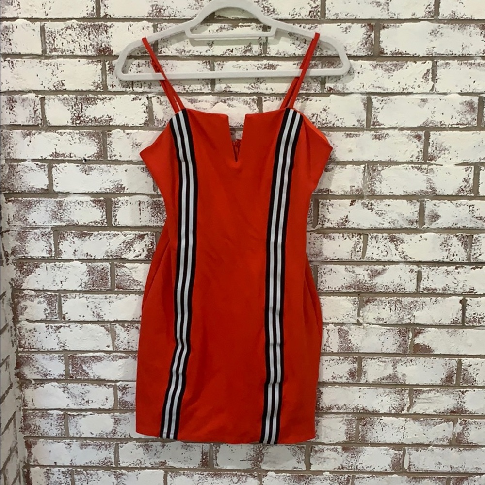 Striped Bodycon Dress